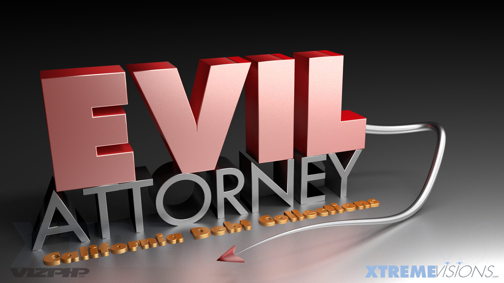 Evil Attorney 3D Solid Modeling