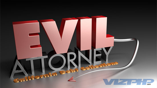 Evil Attorney Logo Solid Model