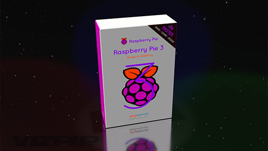 Raspberry Pie 3 3D Product Design